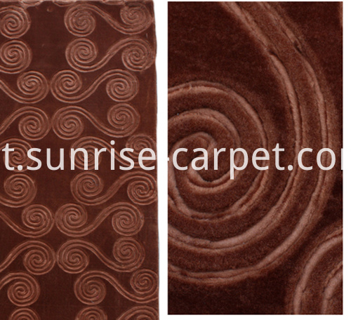 embossing rug embossing rug